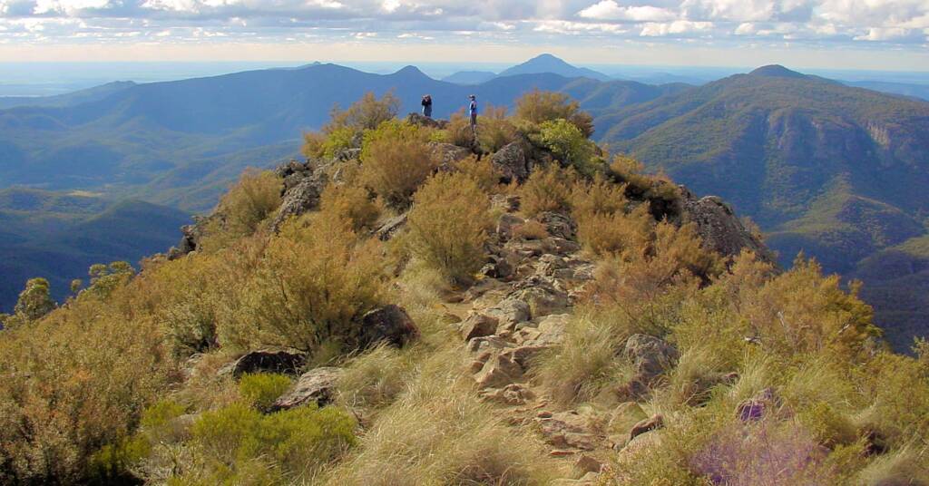 View from summit of Mount Kaputar, NSW
