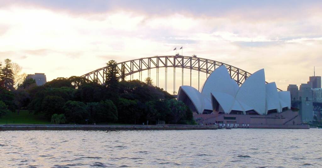 Sydney Opera House and Sydney Harbour Bridge, Sydney NSW