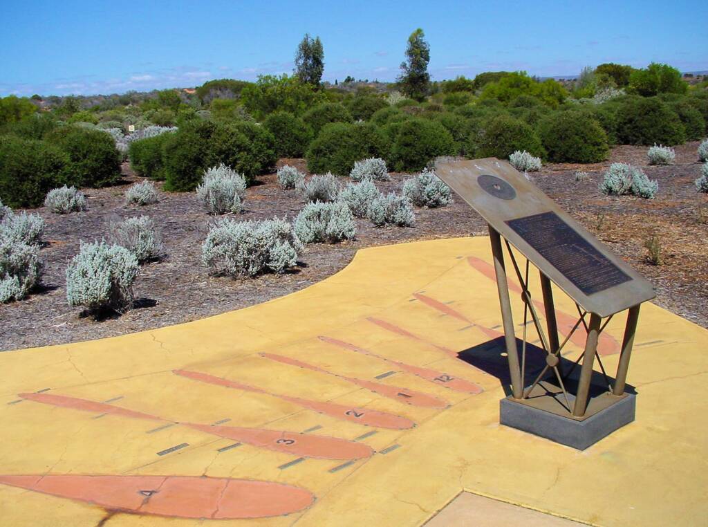Projection Sundial, Australian Arid Lands Botanic Garden