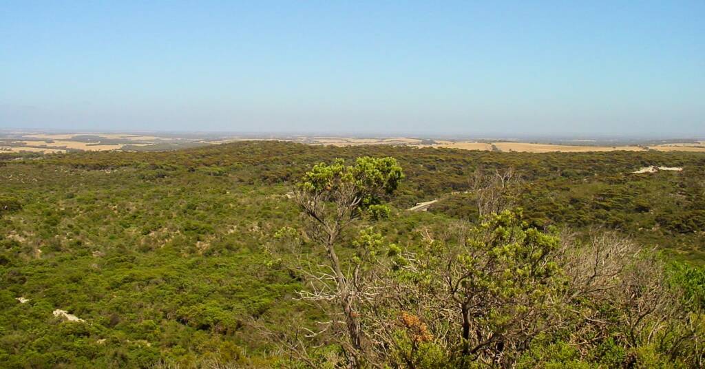View from Prospect Hill Lookout, Kangaroo Island