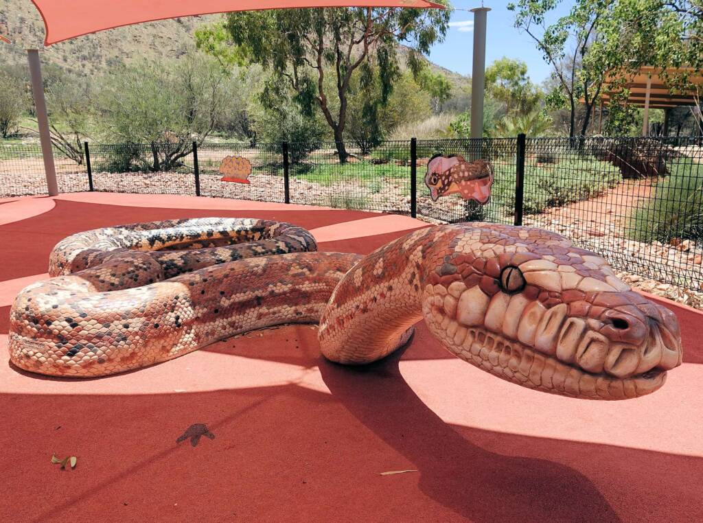 Python - Alice Springs Desert Park children playground