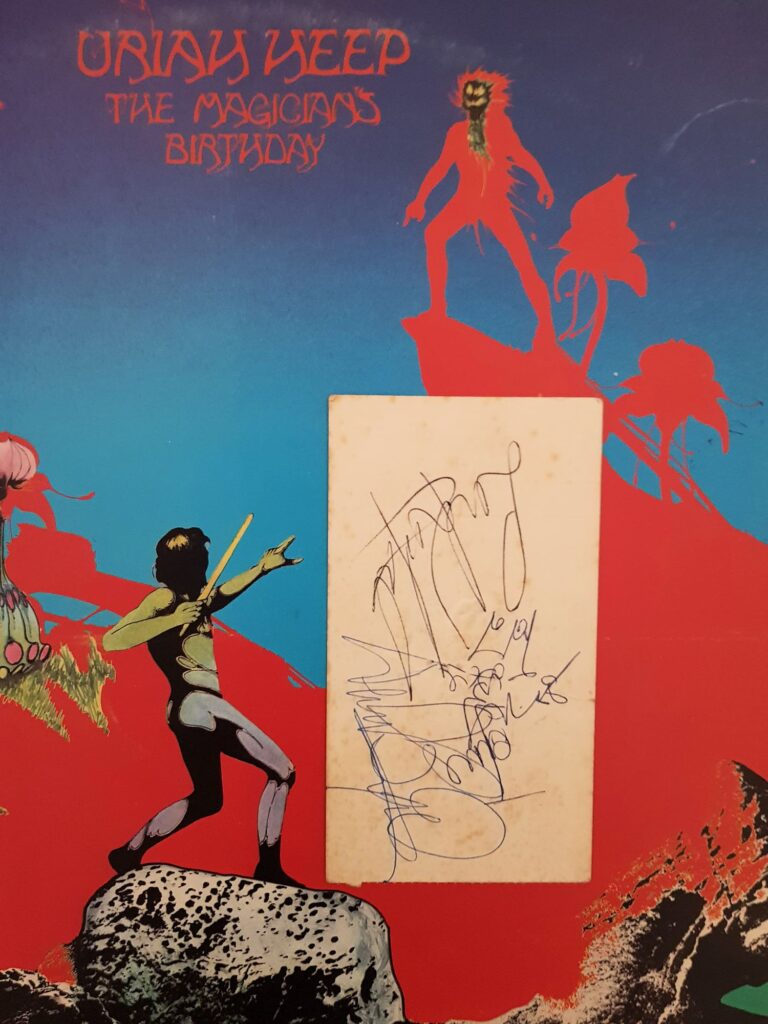 Uriah Heep - The Magician's Birthday (concert ticket 1974), Dortmund, Germany