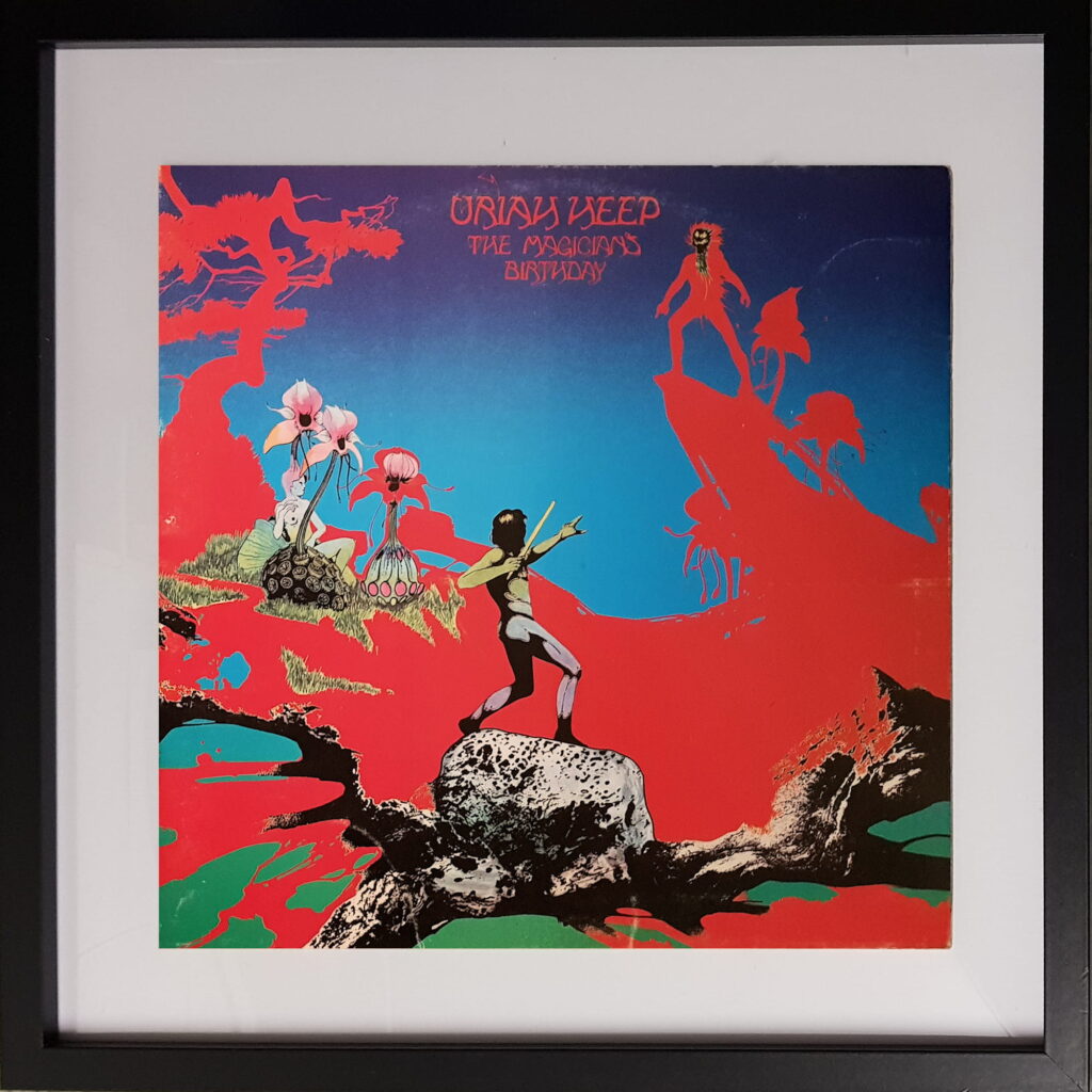 Uriah Heep - The Magician's Birthday (framed)