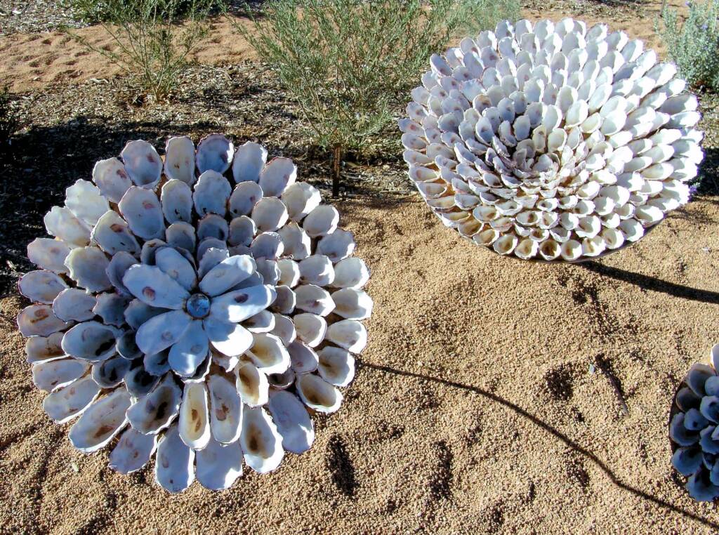 Shell Flowers - Artist Bob Kessing
