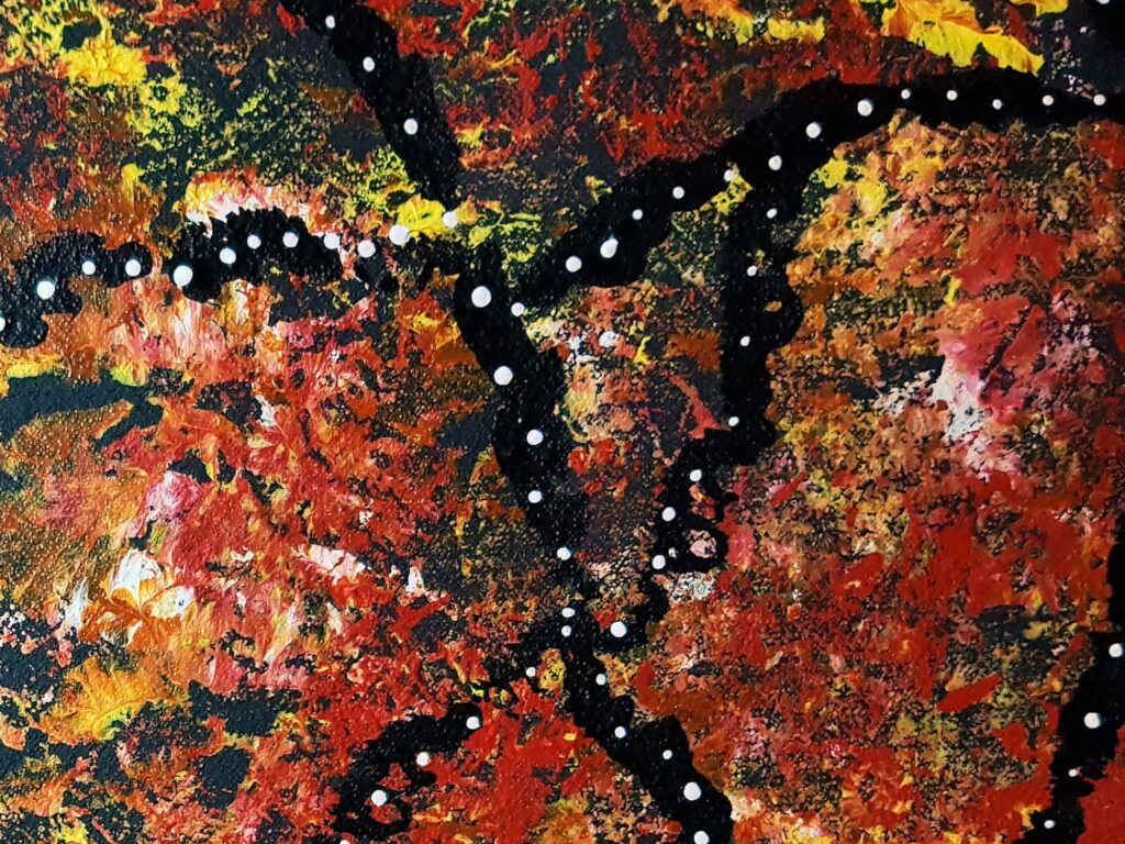Spiritual Journey, 2011 (closeup) © Trephina Sultan Thanguwa