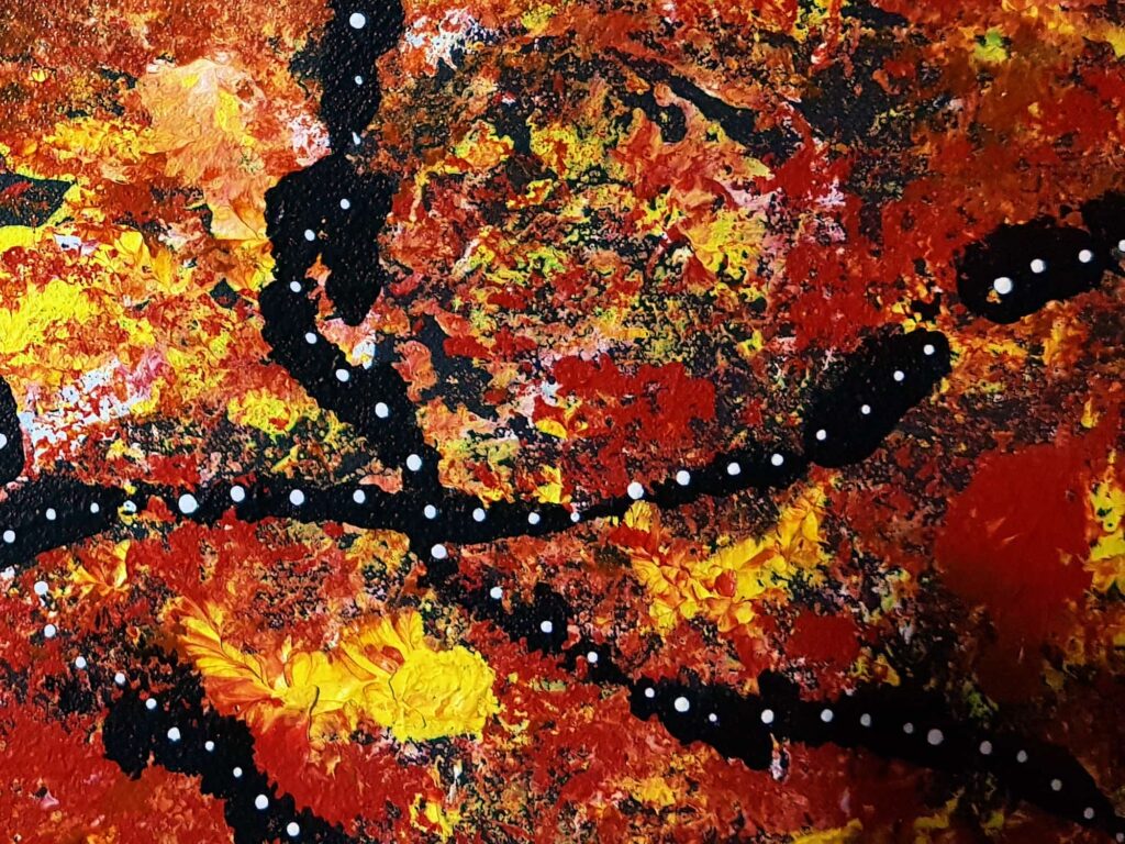Spiritual Journey, 2011 (closeup) © Trephina Sultan Thanguwa