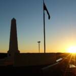 Sunrise from ANZAC Hill War Memorial, Alice Springs, NT