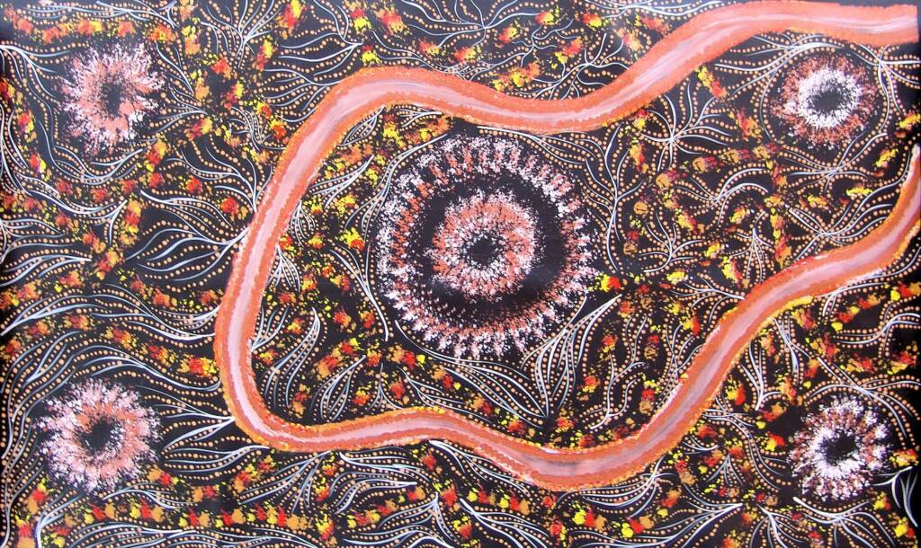Rainbow Serpent, May 2010 - Trephina Sultan Thanguwa