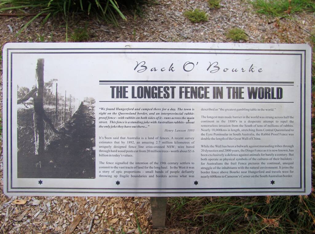 The Longest Fence in the World, Back O'Bourke