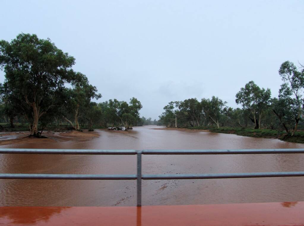 View up Todd River, 2007