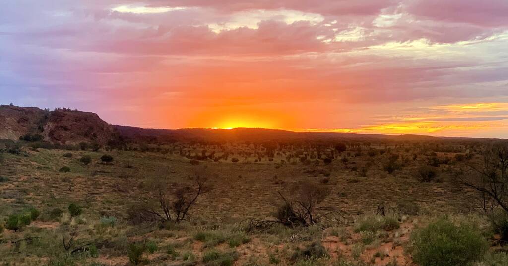 Sunrise, Alice Springs