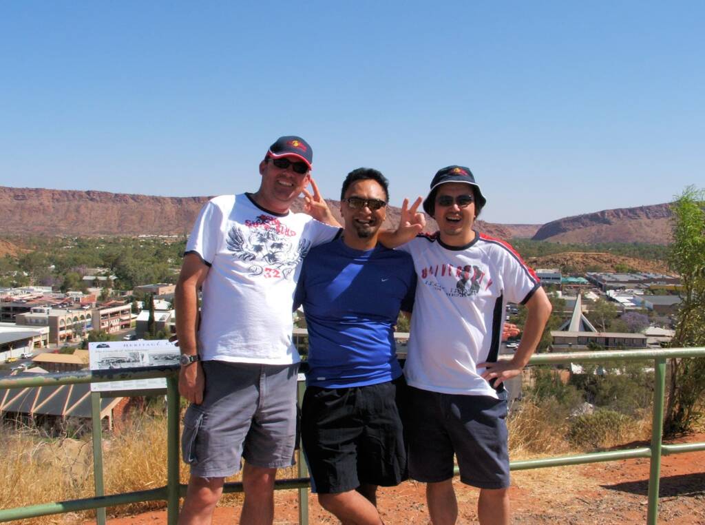 Friends in Alice Springs, Central Australia