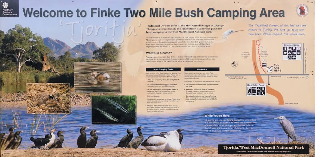 Finke Two Mile Bush Camping Area - 'Tjoritja'