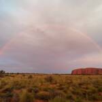 Rainbow over Uluru © Eva Preining