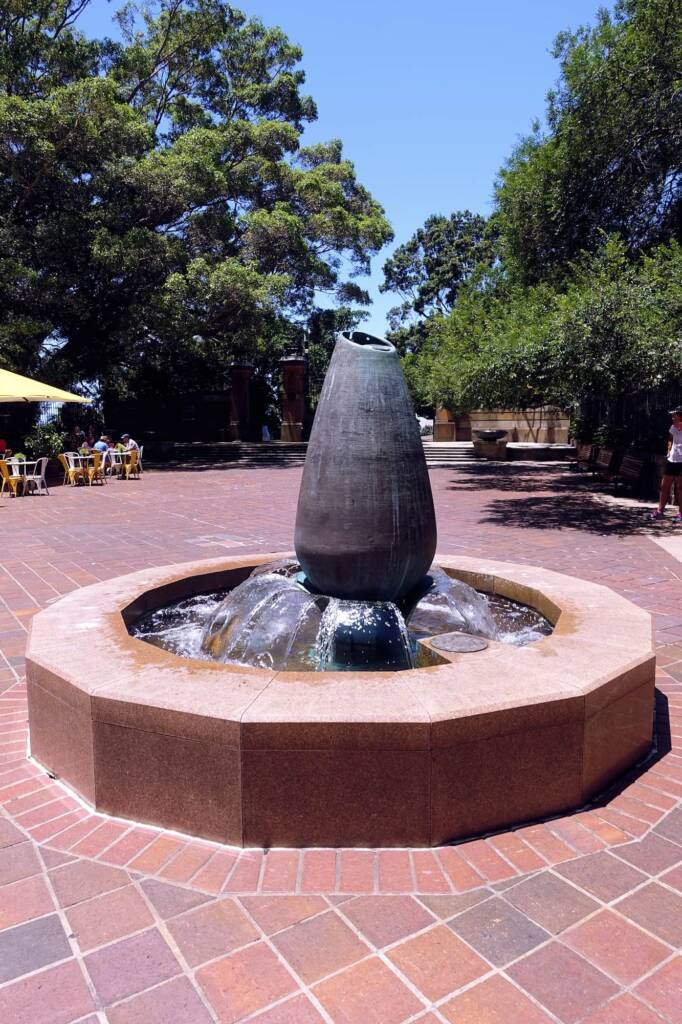 Wishing Well Fountain, Professor Peter Spooner, Sydney NSW