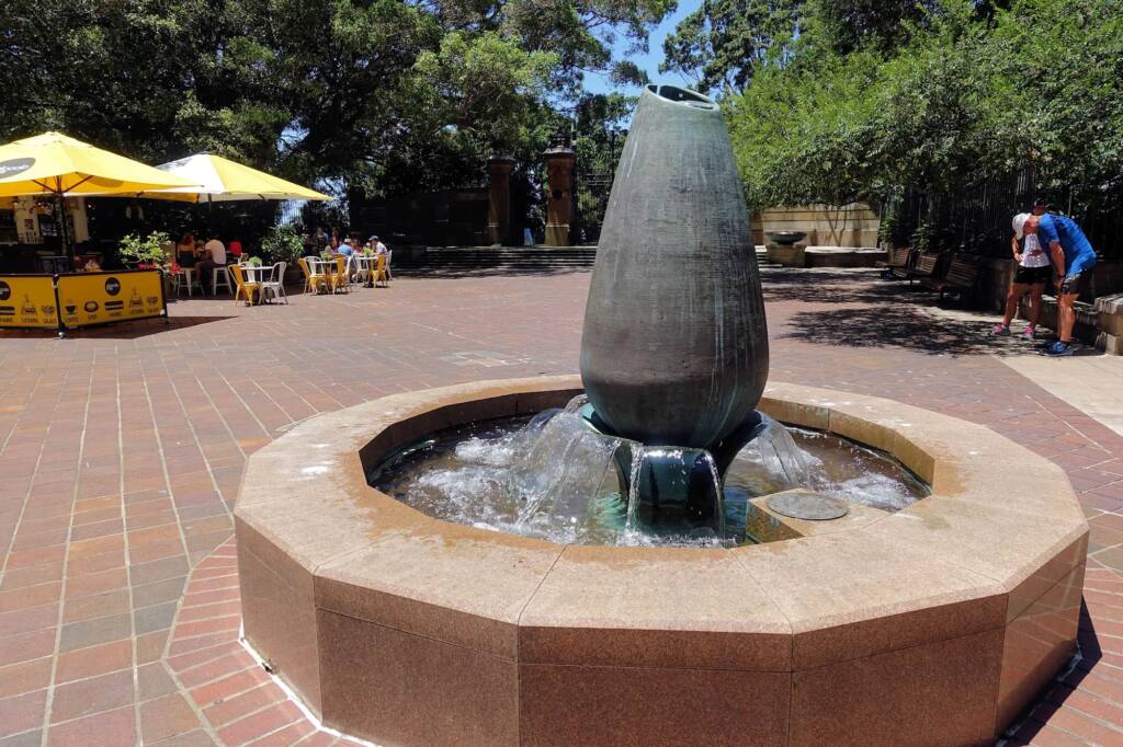 Wishing Well Fountain, Professor Peter Spooner, Sydney NSW