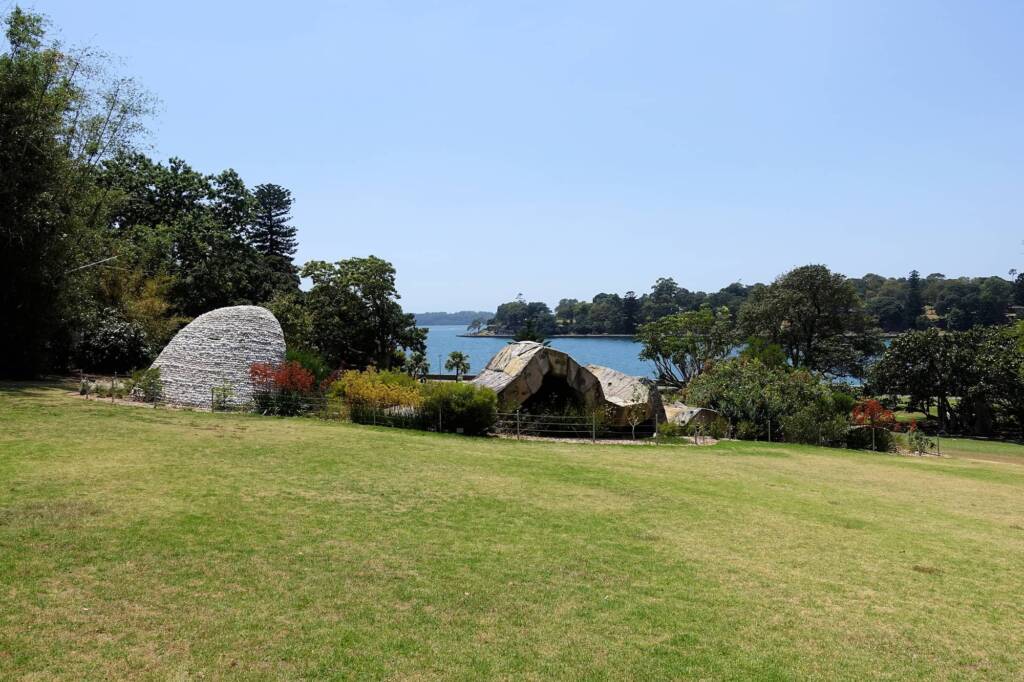 Wurrungwuri (This Side Of The Water) by Chris Booth 2011, Royal Botanic Garden Sydney NSW